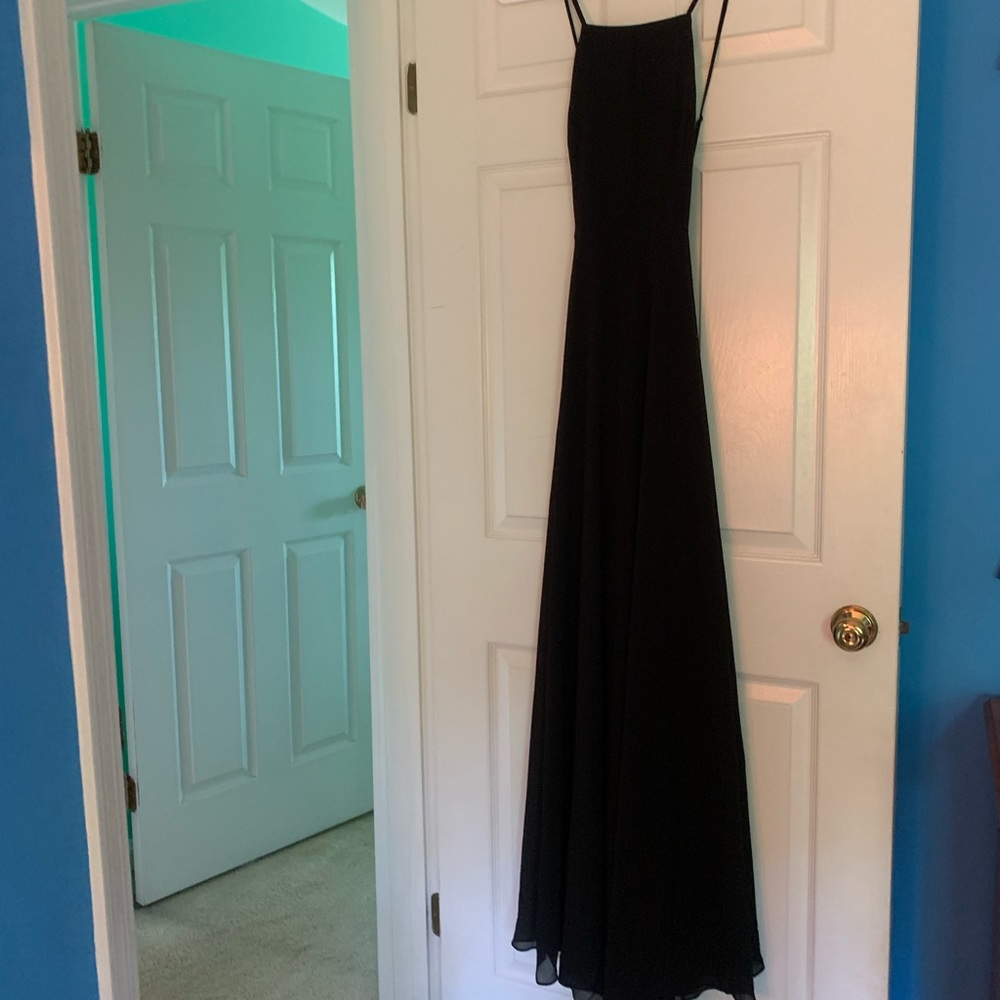Lulus Mythical Kind of Love Black Maxi Dress
